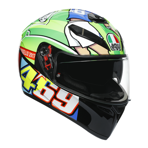 Шлем AGV K-3 SV TOP (ROSSI MUGELLO 2017)